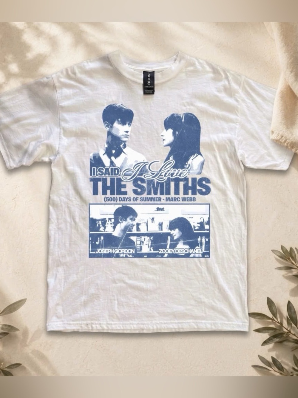 "500 Days of Summer" / "I Love The Smiths" Graphic White T-Shirt